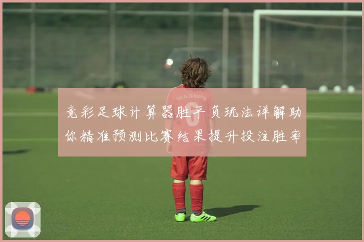 竞彩足球计算器胜平负玩法详解助你精准预测比赛结果提升投注胜率