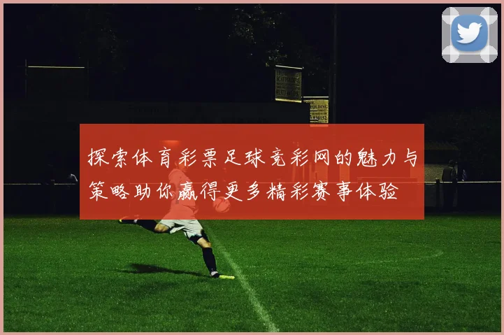 探索体育彩票足球竞彩网的魅力与策略助你赢得更多精彩赛事体验